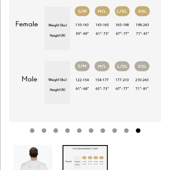 Swedish Posture men’s alignment T-shirt - Picture 7 of 8